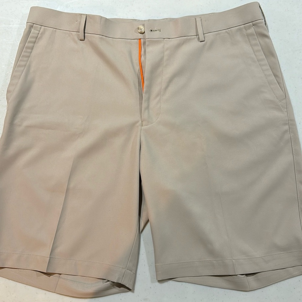 Peter Millar Khaki Performance Shorts